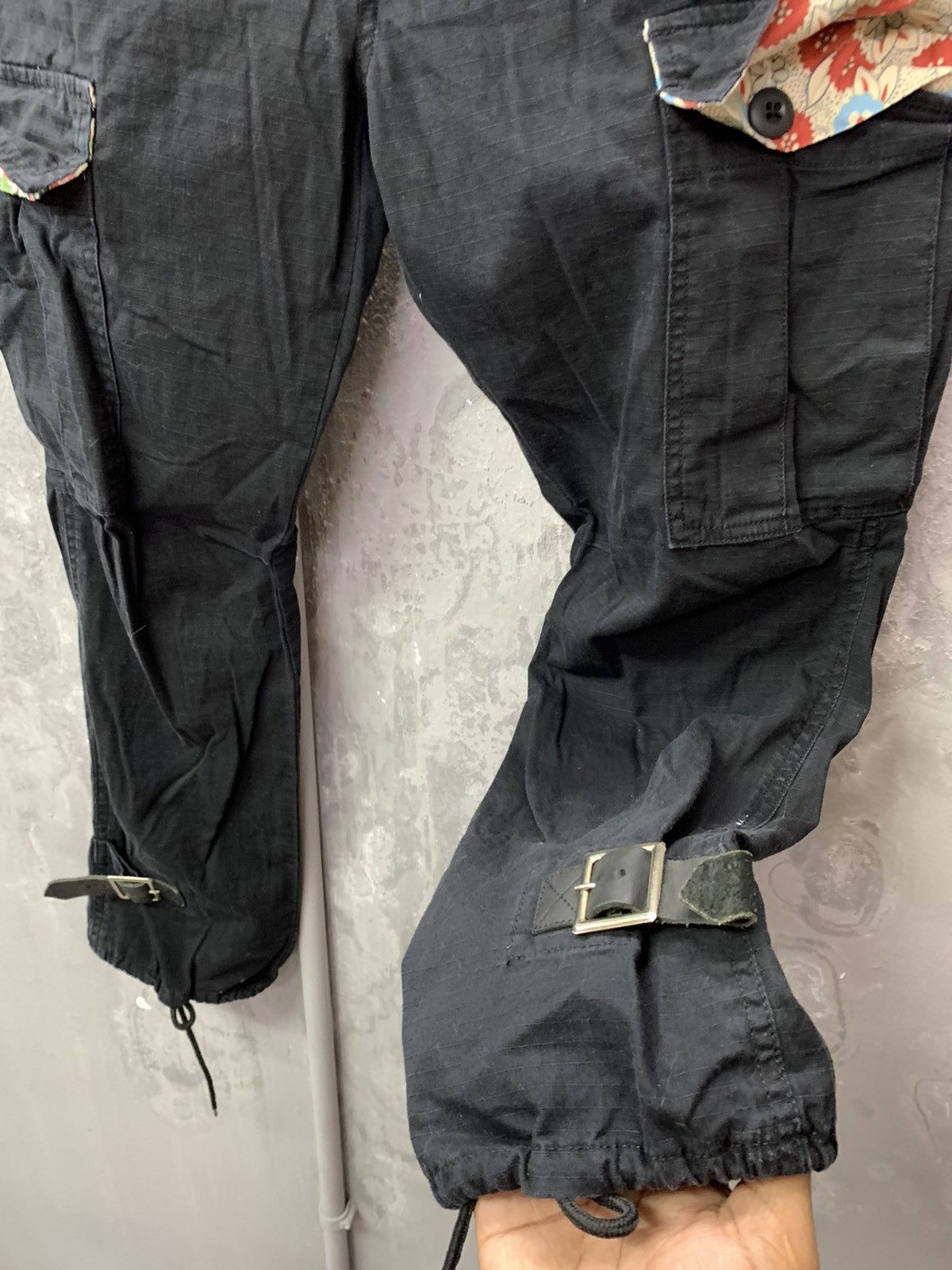 Needles × Nepenthes Nepenthes New York Drawstring Hem Cargo Trouser Pants Size US 29 - 9 Thumbnail