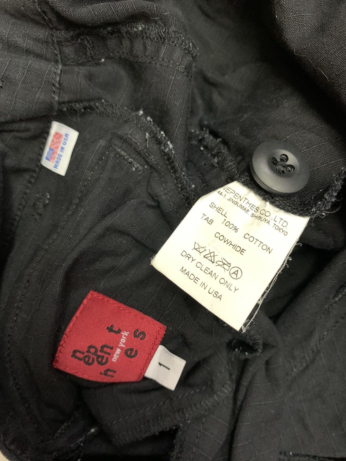 Needles × Nepenthes Nepenthes New York Drawstring Hem Cargo Trouser Pants Size US 29 - 14 Thumbnail