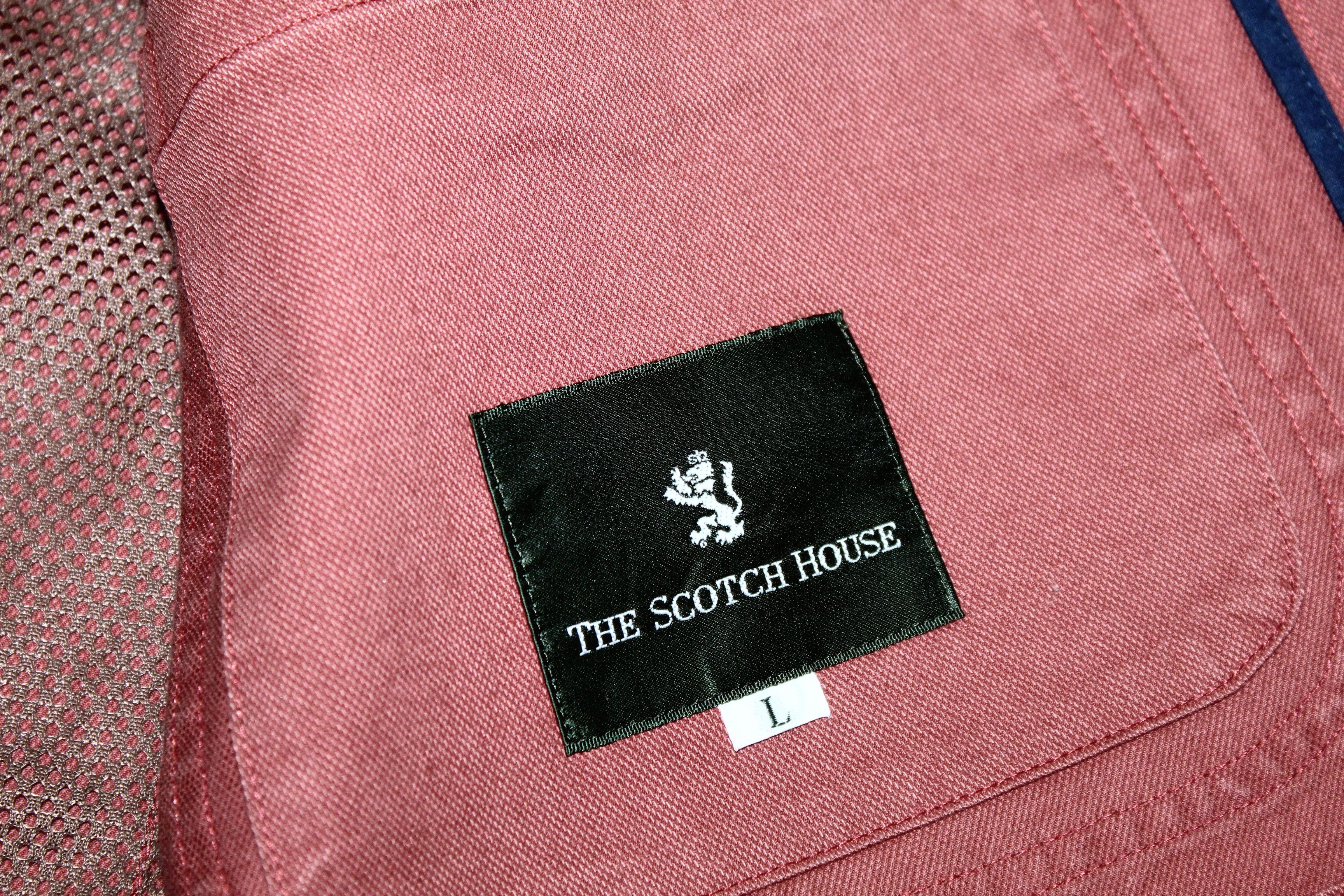 Japanese Brand VTG The Scotch House Utility Tracey Twill Denim Vest Size US L / EU 52-54 / 3 - 6 Thumbnail