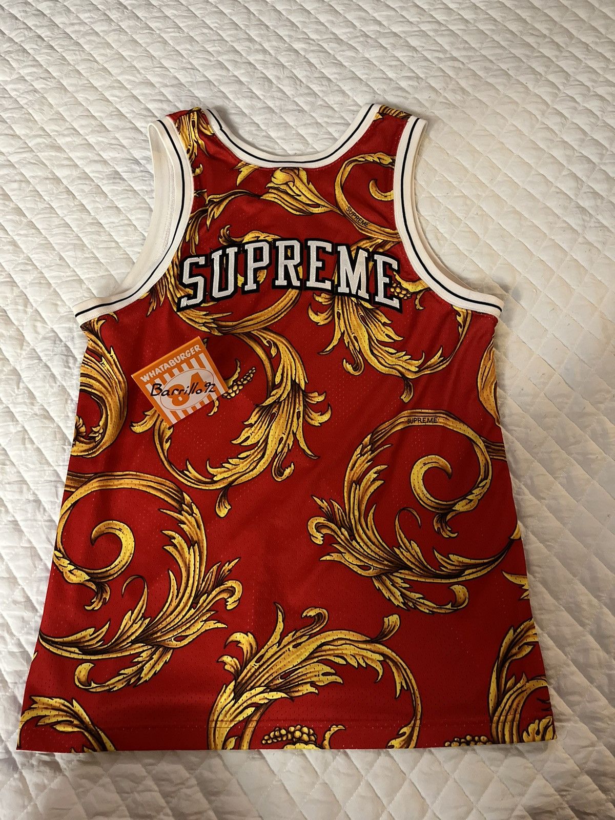 Nike Supreme Basketball Jersey | Grailed