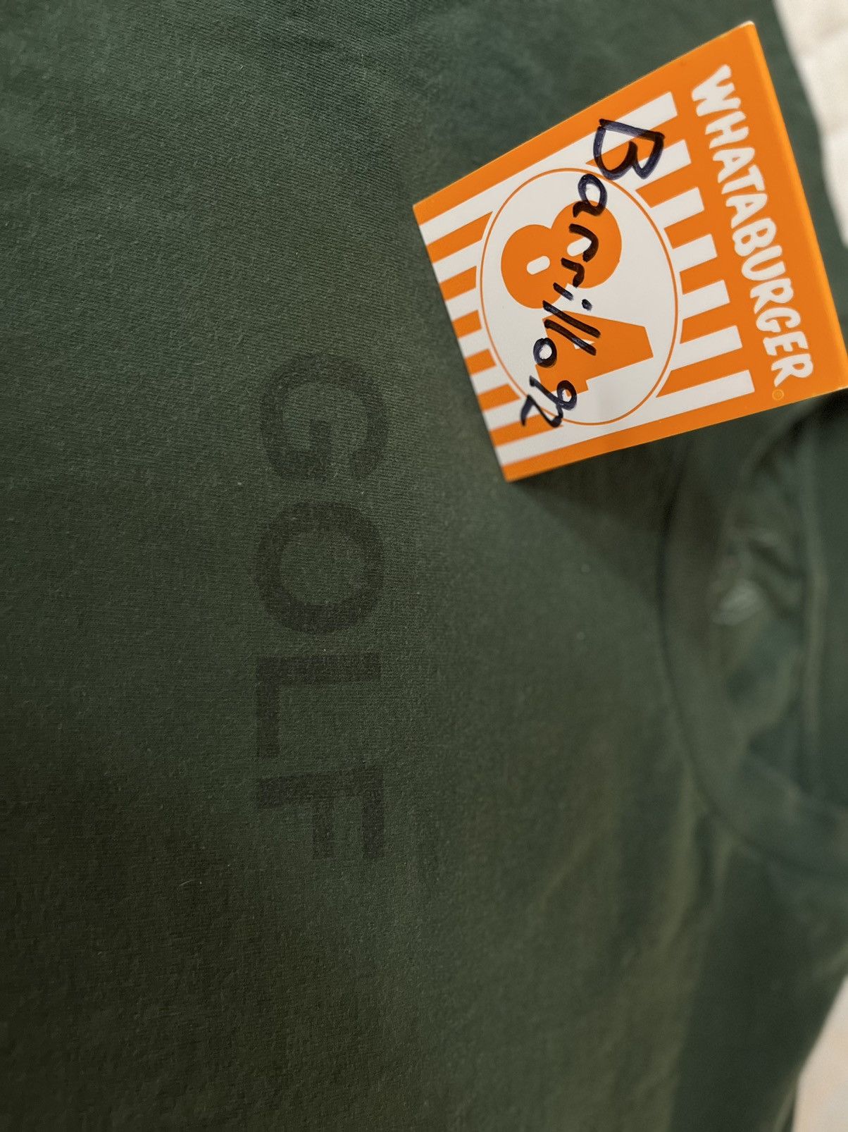 Golf Wang × Tyler The Creator Green Golf Wang “Golf” Tee Shirt Size US M / EU 48-50 / 2 - 2 Thumbnail