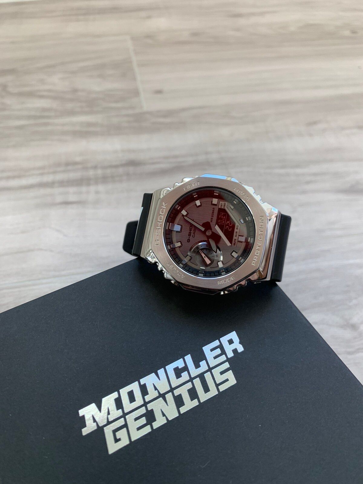 Moncler G-Shock “Casioak” GM2100-1AER | Grailed