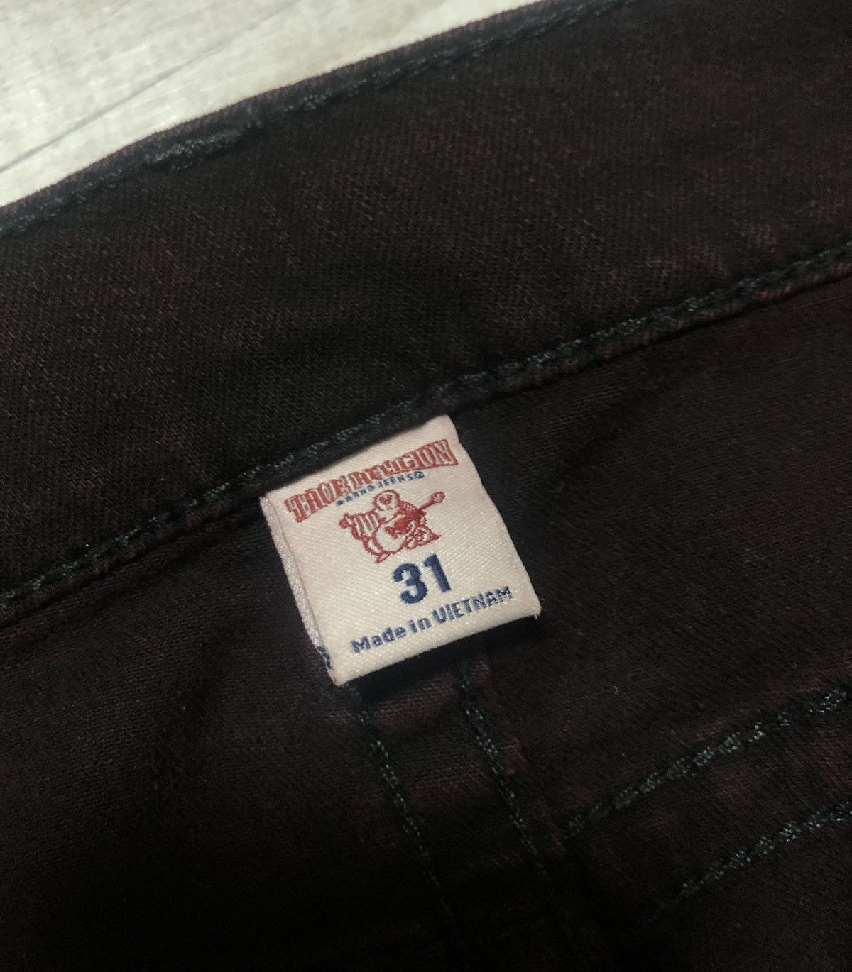 Other Vintage True Religion Moto Skinny Run Jeans Size US 31 - 10 Thumbnail