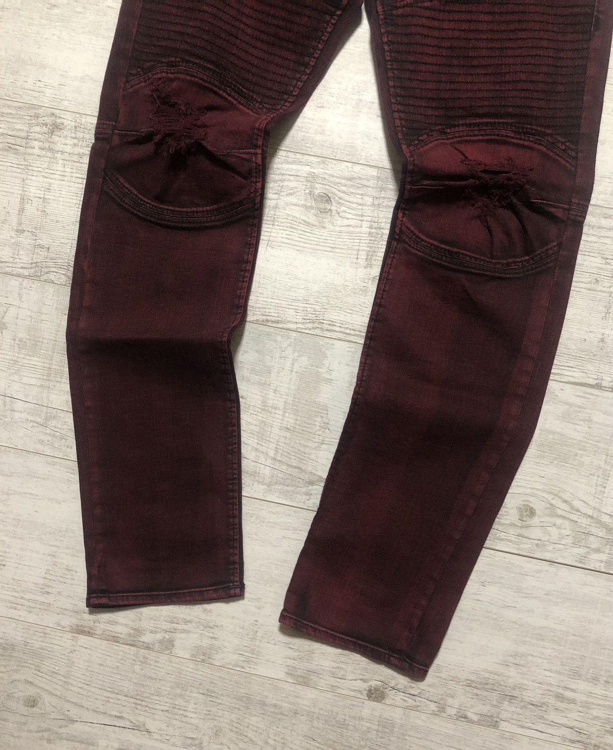 Other Vintage True Religion Moto Skinny Run Jeans Size US 31 - 8 Thumbnail