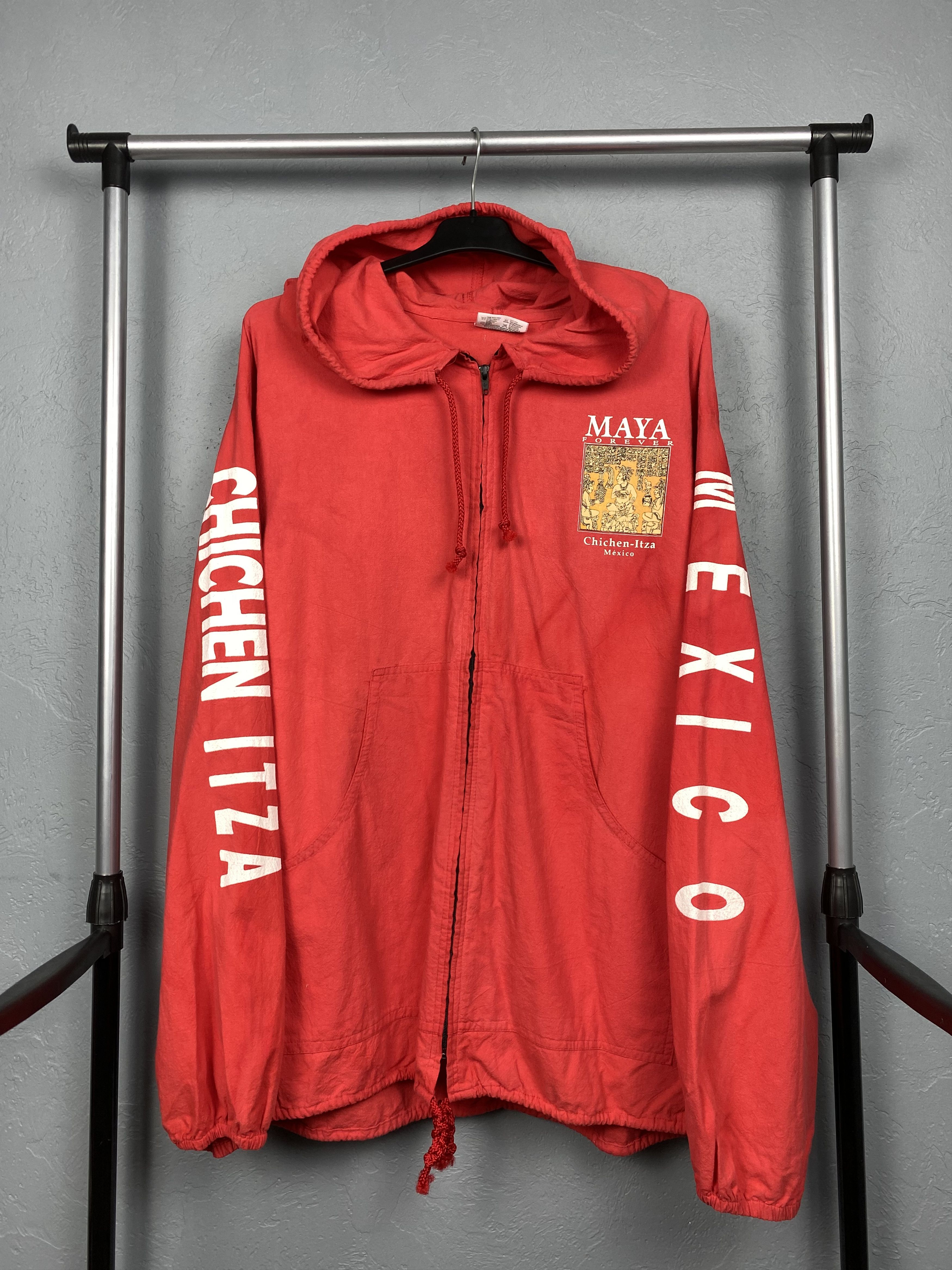 Vintage Chichen Itza Mexico Forever Maya 90s Vintage Jacket Size US XXL / EU 58 / 5 - 3 Thumbnail