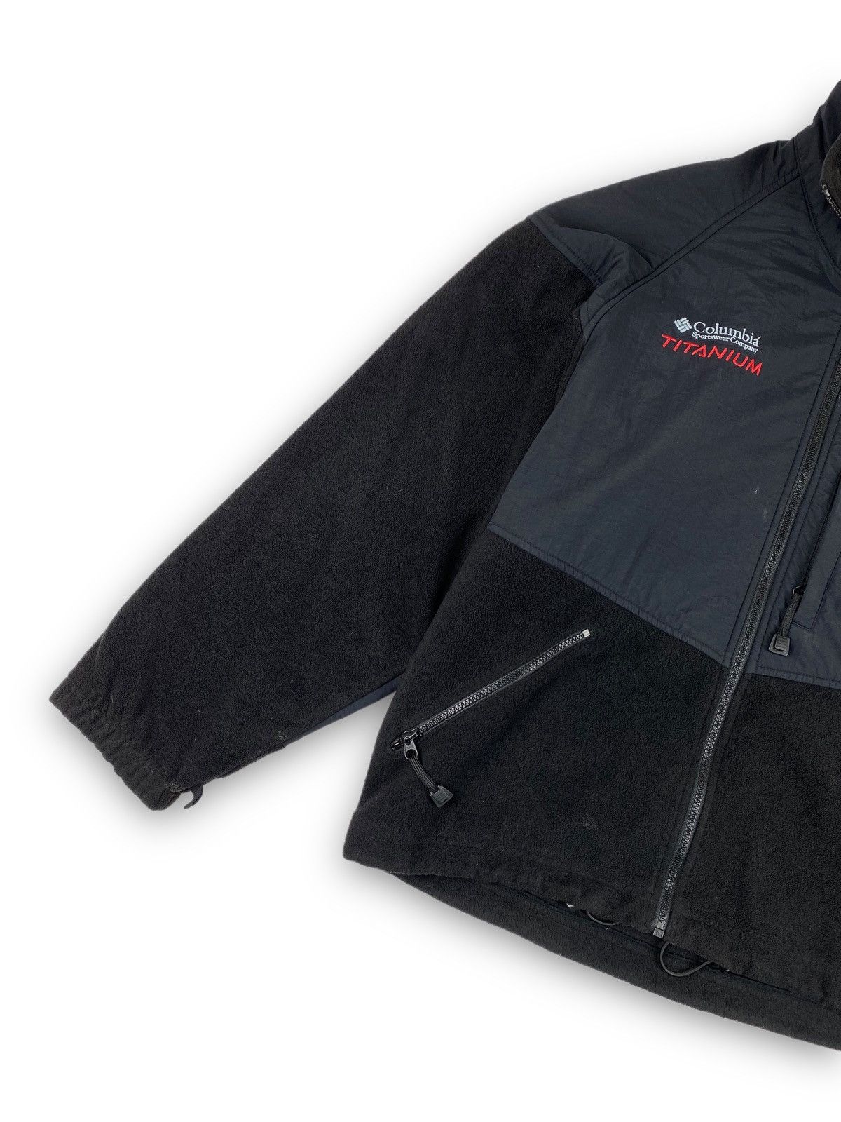 Columbia × Vintage 90s Vintage Columbia Titanium Nylon Fleece Jacket Size M Size US M / EU 48-50 / 2 - 4 Thumbnail
