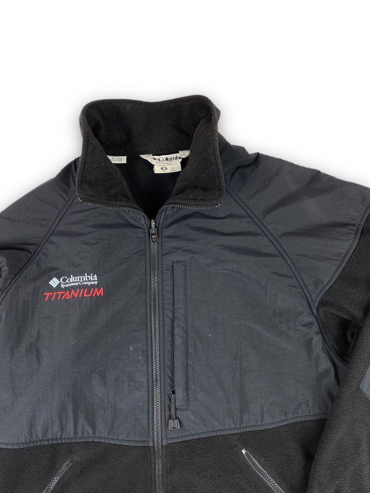 Columbia × Vintage 90s Vintage Columbia Titanium Nylon Fleece Jacket Size M Size US M / EU 48-50 / 2 - 3 Thumbnail