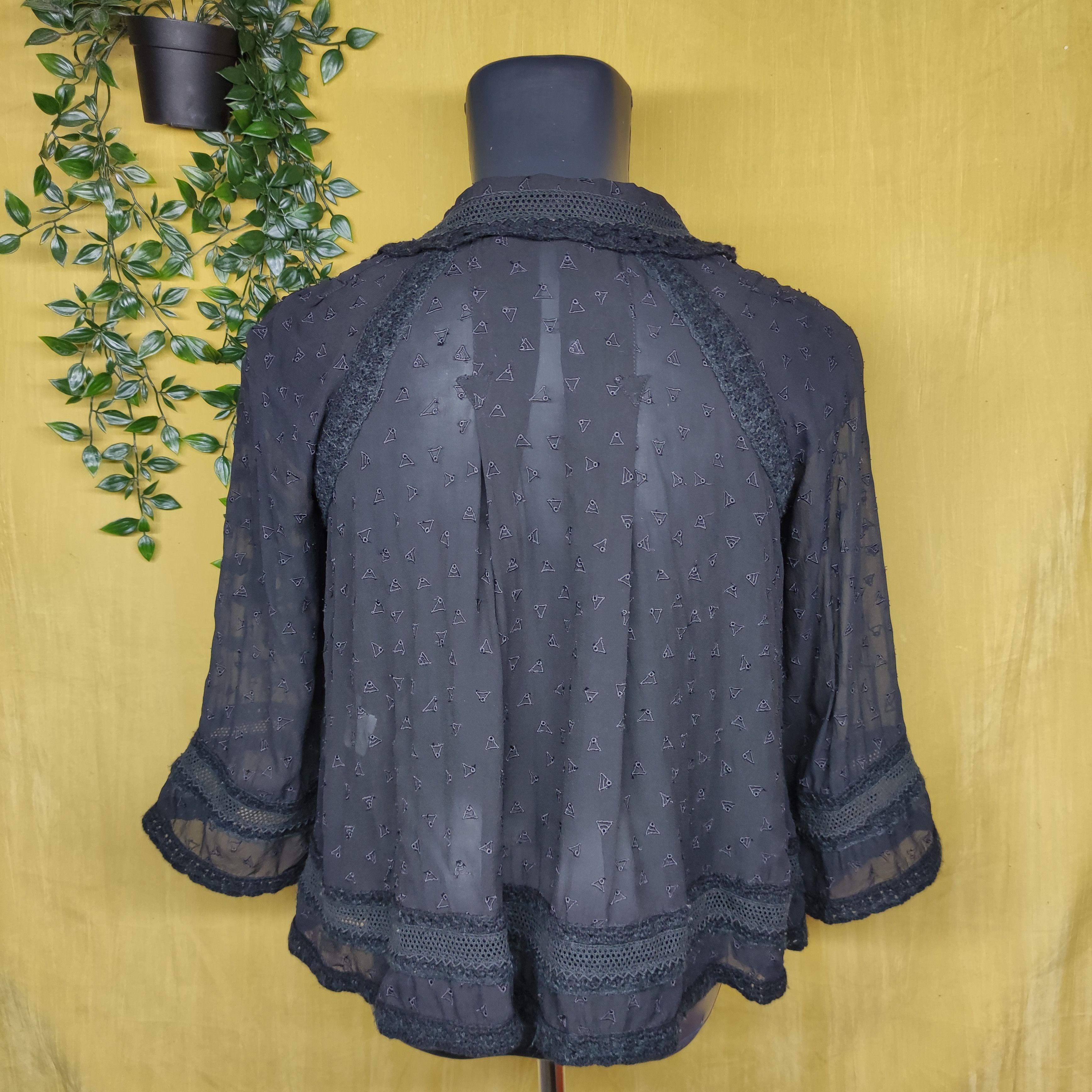 Tsumori Chisato RARE🔥 Issey Miyake Tsumori chisato monogram Cardigan Size US M / EU 48-50 / 2 - 2 Thumbnail