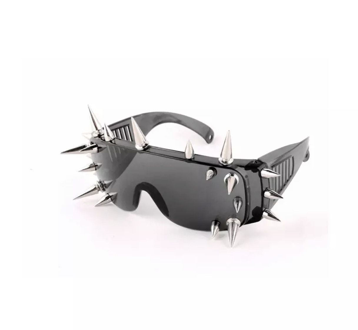 Other 🔥Luxury Metal Rivet Futuristic Sunglasses Eyewear Size ONE SIZE - 1 Thumbnail