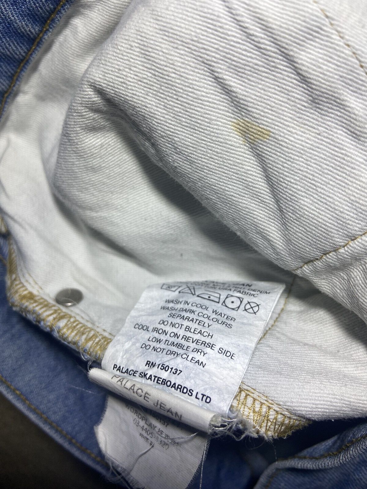 Palace Palace Skateboards denim sz 30 loose Size US 30 / EU 46 - 3 Thumbnail