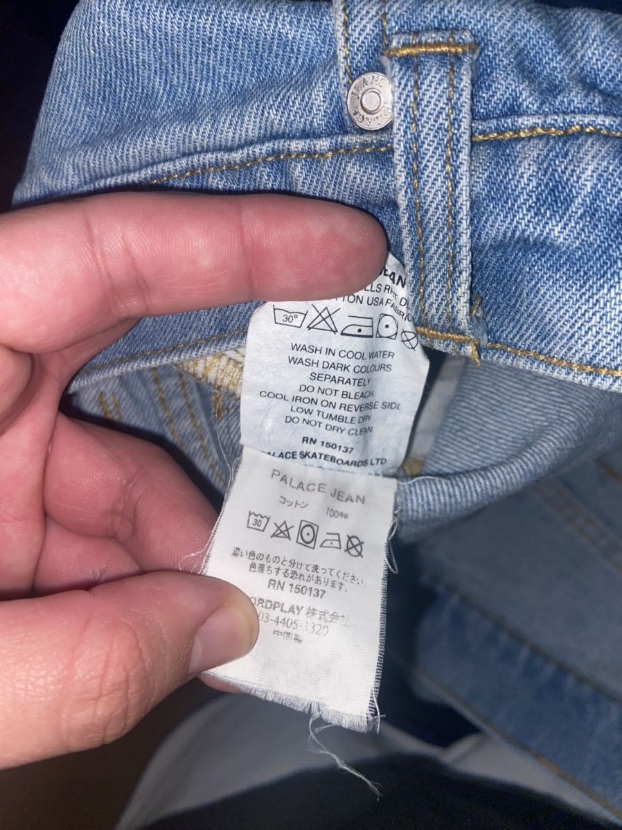 Palace Palace Skateboards denim sz 30 loose Size US 30 / EU 46 - 6 Thumbnail