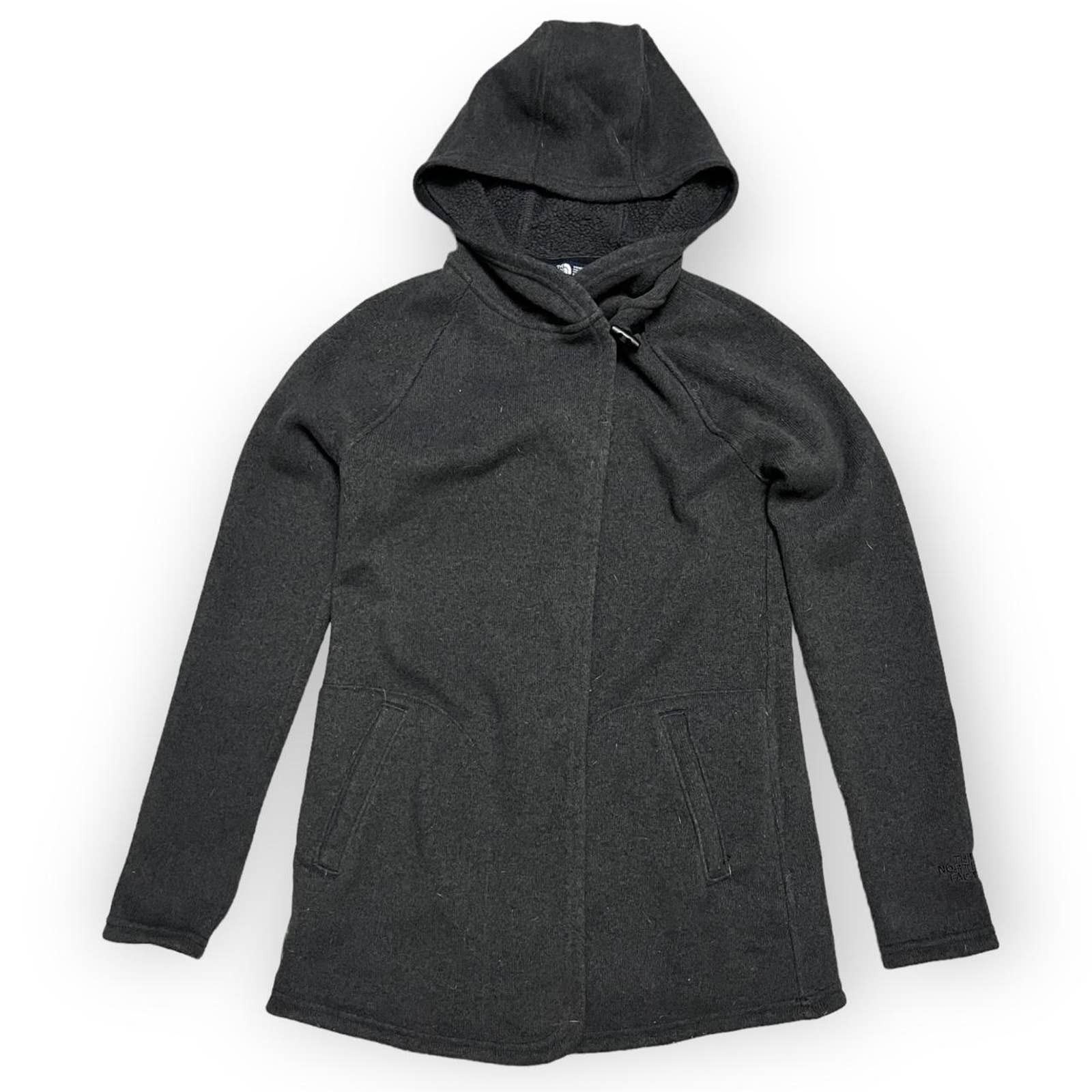 The North Face The North Face Fleece Designer Hoodie Shawl Cape Poncho Size XS / US 0-2 / IT 36-38 - 2 Thumbnail