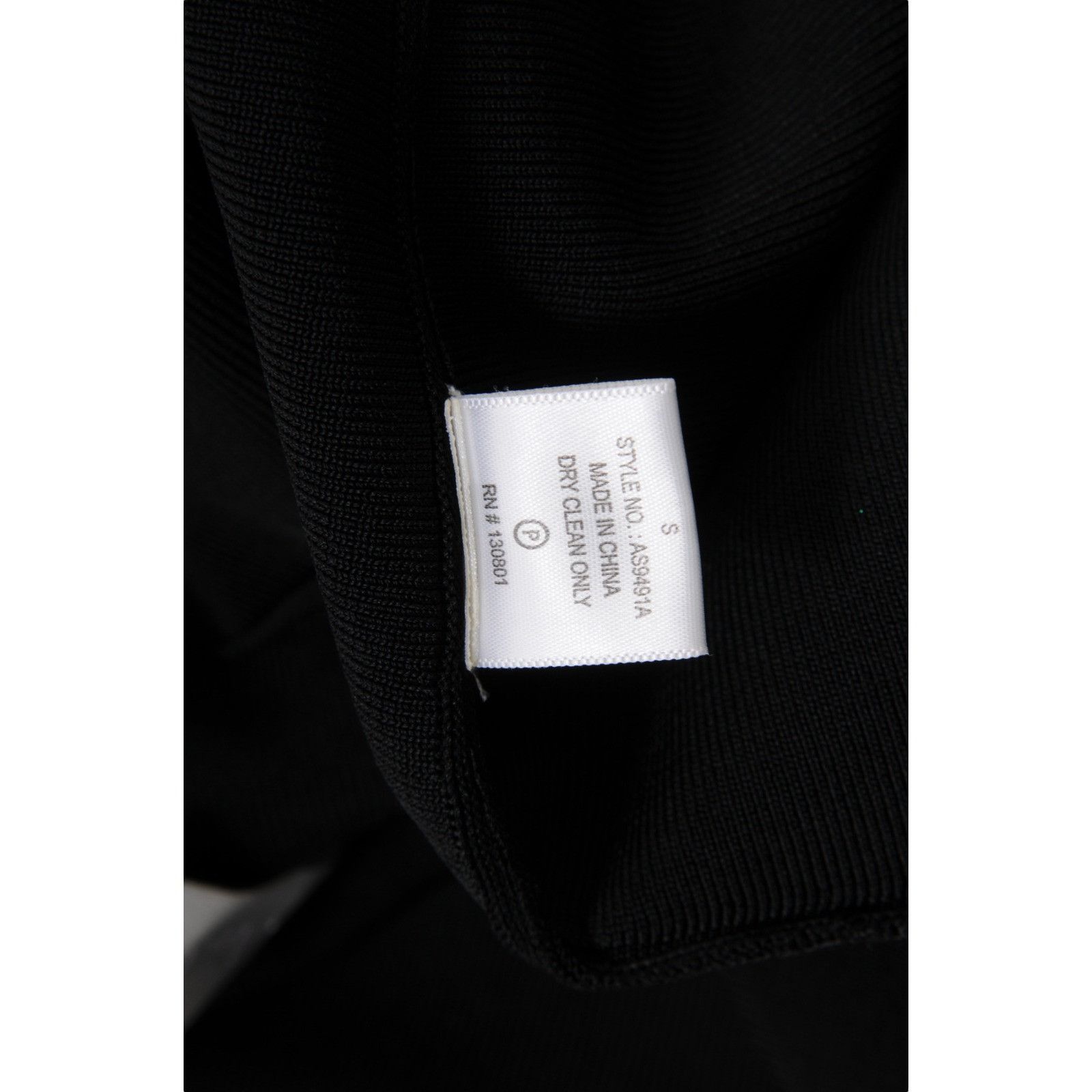 A.L.C. Mini Skirt Black Rayon Nylon Stretch Waist Pleated Size 28" / US 6 / IT 42 - 6 Thumbnail