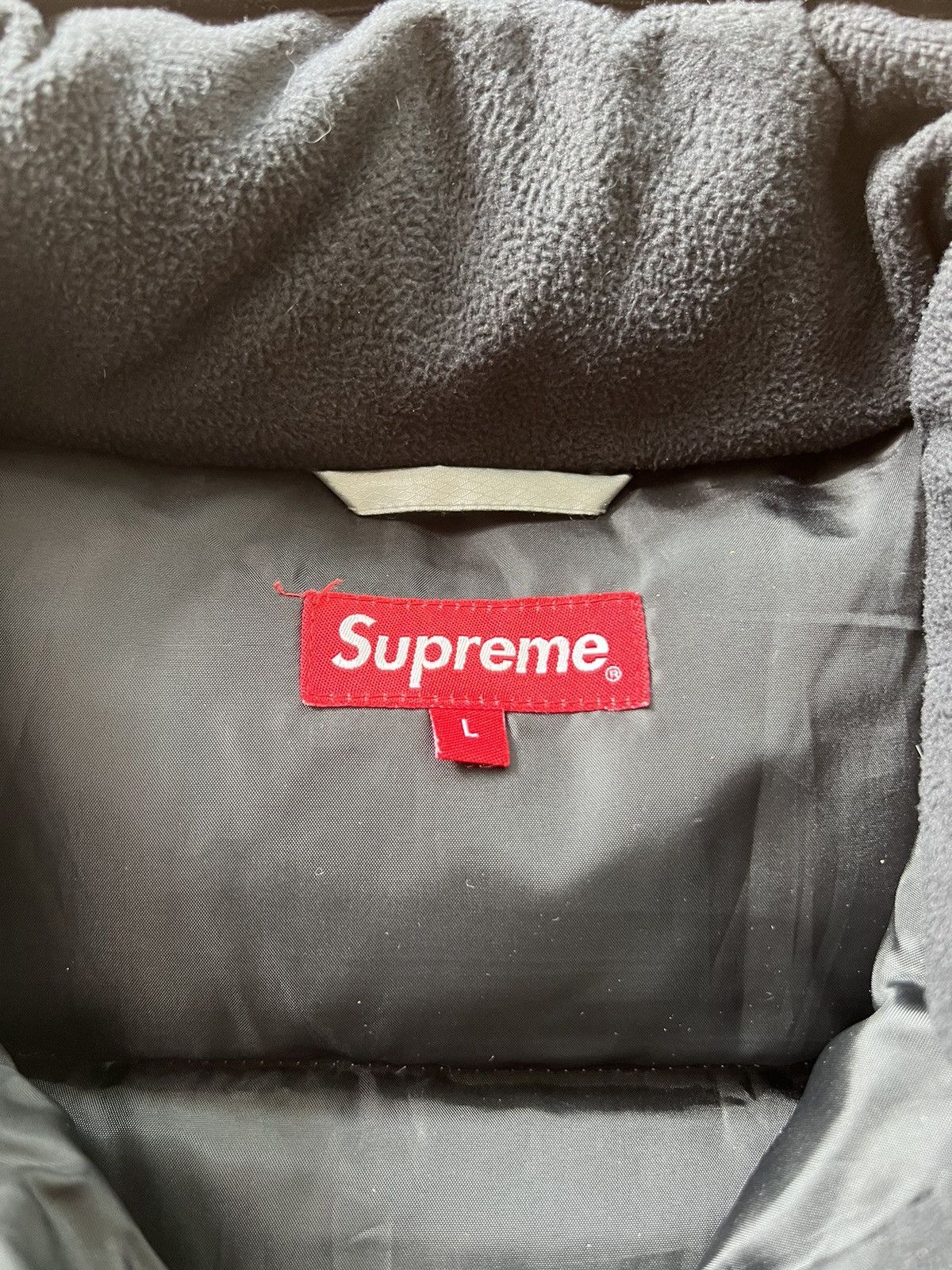 Supreme Reflective sleeve logo puffy jacket Size US L / EU 52-54 / 3 - 7 Thumbnail