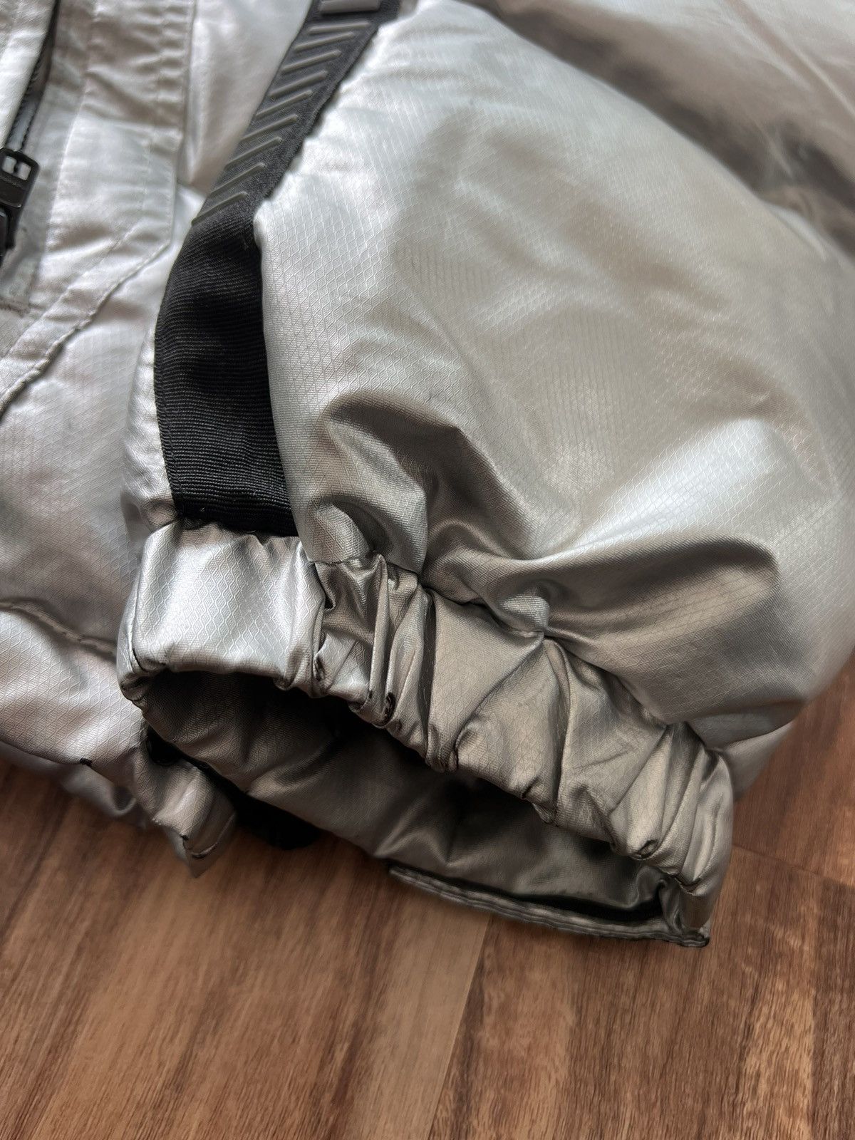 Supreme Reflective sleeve logo puffy jacket Size US L / EU 52-54 / 3 - 3 Thumbnail