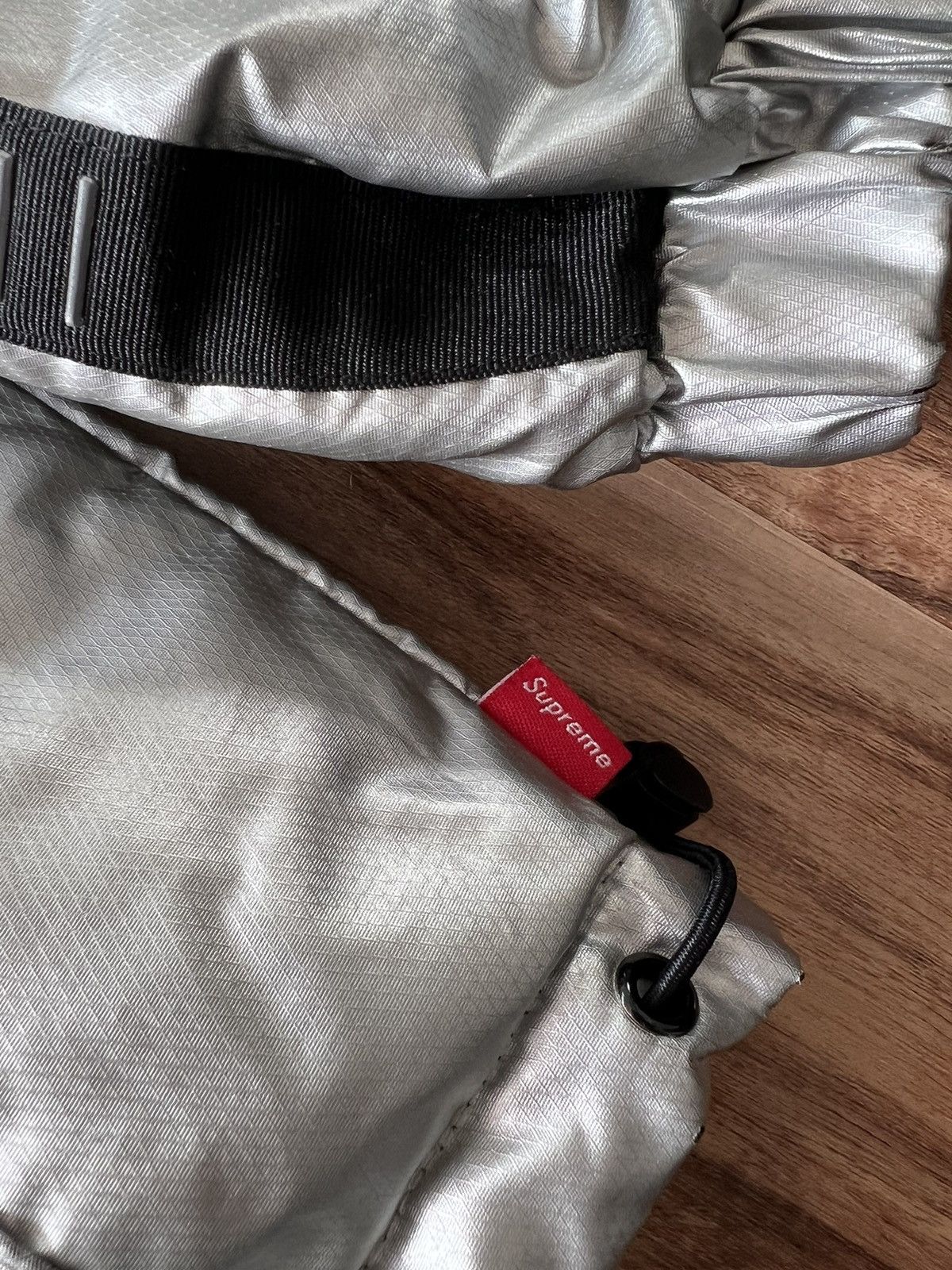 Supreme Reflective sleeve logo puffy jacket Size US L / EU 52-54 / 3 - 6 Thumbnail