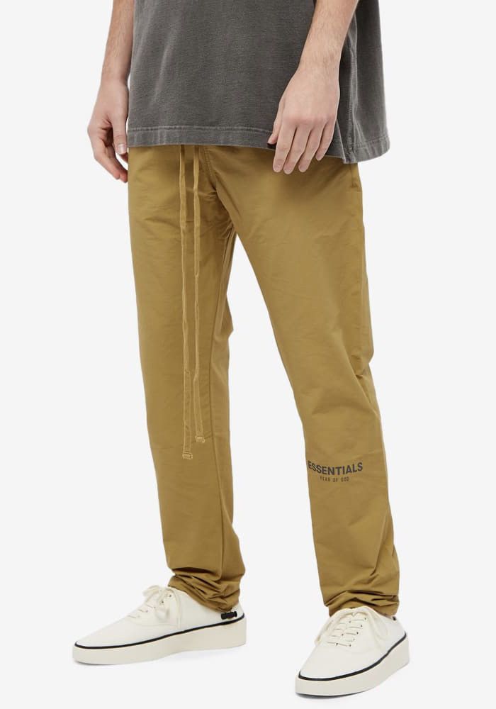 Fear Of God Essentials FW21 Track Pants in Amber
