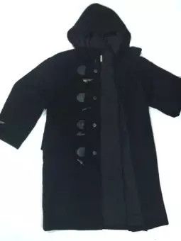 Designer × Issey Miyake ISSEY MIYAKE DUFFLE LONG WOOL COAT Size US M / EU 48-50 / 2 - 5 Thumbnail