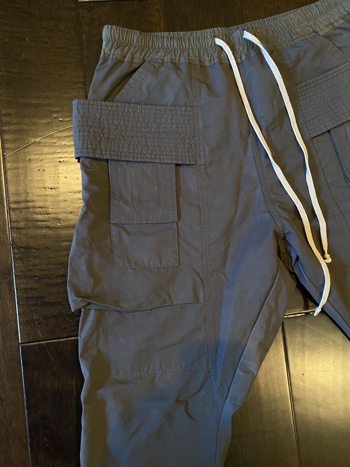 Rick Owens × Rick Owens Drkshdw Rick Owens Dark Dust Creatch Cargos Size US 32 / EU 48 - 4 Thumbnail