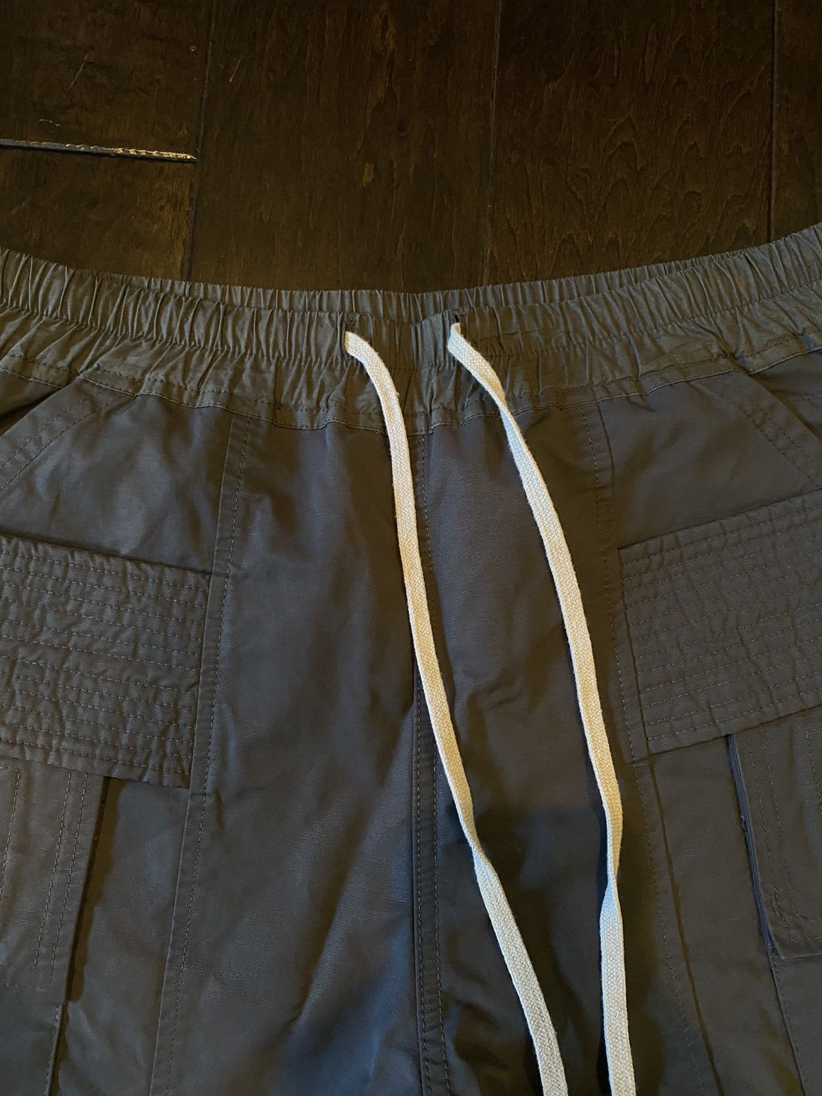 Rick Owens × Rick Owens Drkshdw Rick Owens Dark Dust Creatch Cargos Size US 32 / EU 48 - 3 Thumbnail