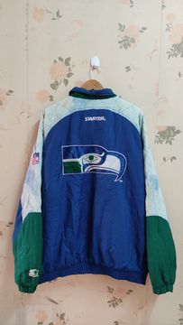 STARTER, Jackets & Coats, Vintage Starter Seahawks Satin Bomber Very Rare