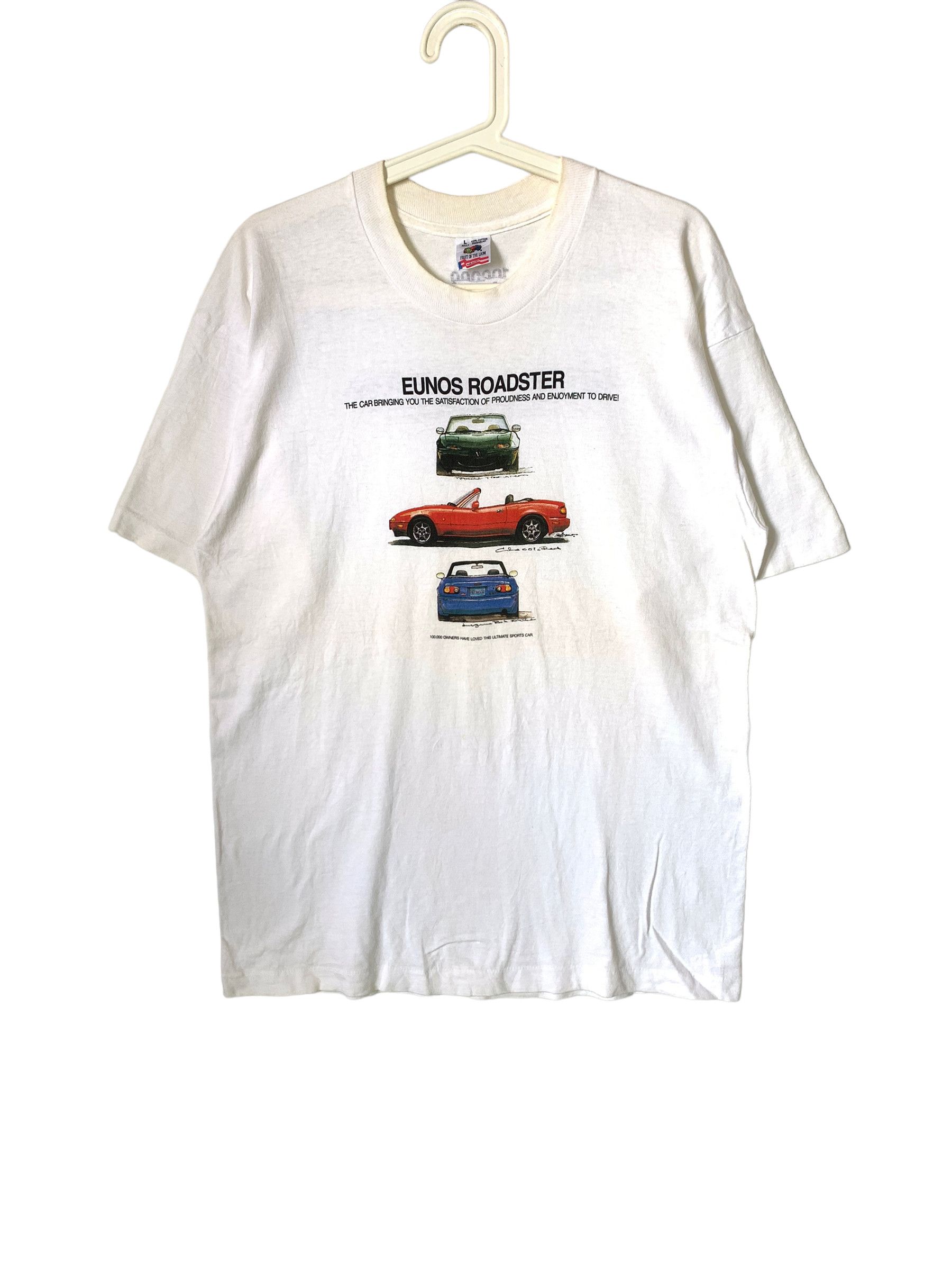 Japanese Brand × Vintage Mazda Eunos Roadster JDM Vintage 90s Tshirt Size US L / EU 52-54 / 3 - 1 Thumbnail