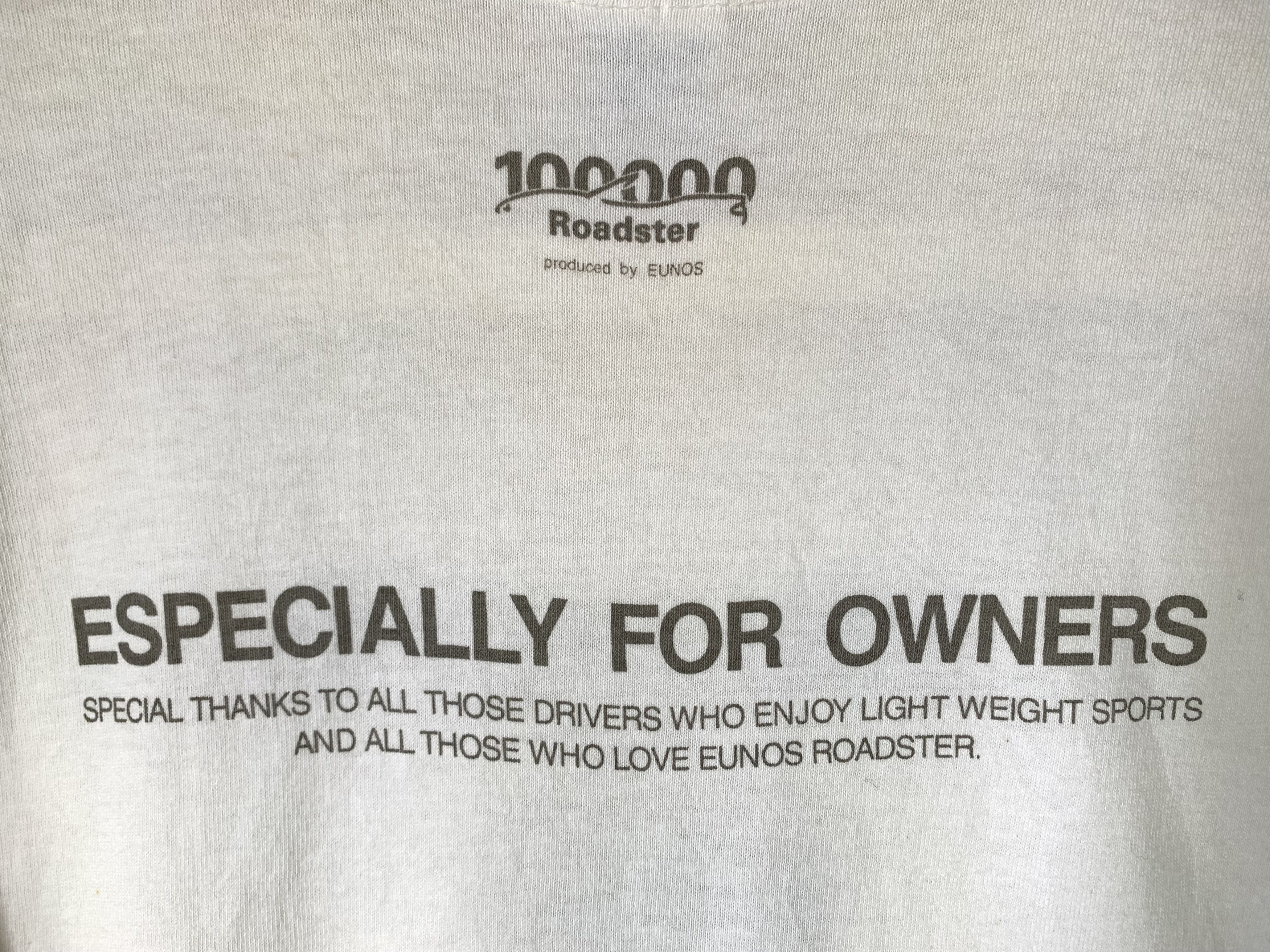Japanese Brand × Vintage Mazda Eunos Roadster JDM Vintage 90s Tshirt Size US L / EU 52-54 / 3 - 7 Thumbnail