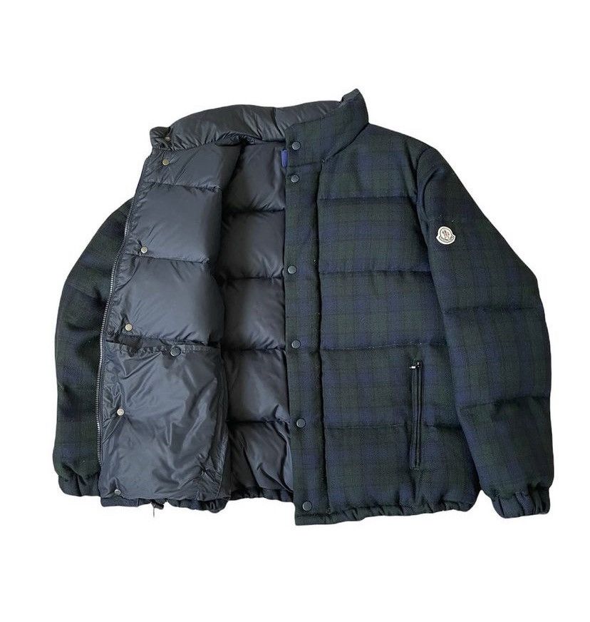 Comme des Garcons Junya Watanabe x Moncler FW04 Plaid Wool Down Jacket Size US L / EU 52-54 / 3 - 3 Thumbnail