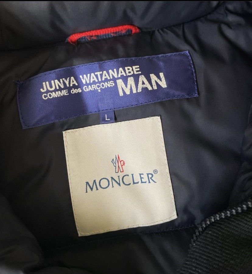 Comme des Garcons Junya Watanabe x Moncler FW04 Plaid Wool Down Jacket Size US L / EU 52-54 / 3 - 5 Thumbnail