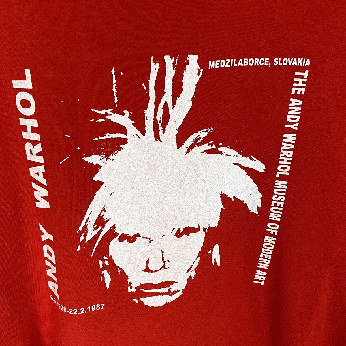 Andy Warhol Vintage Andy Warhol Museum of Modern Art rare tee rare Size US M / EU 48-50 / 2 - 3 Thumbnail