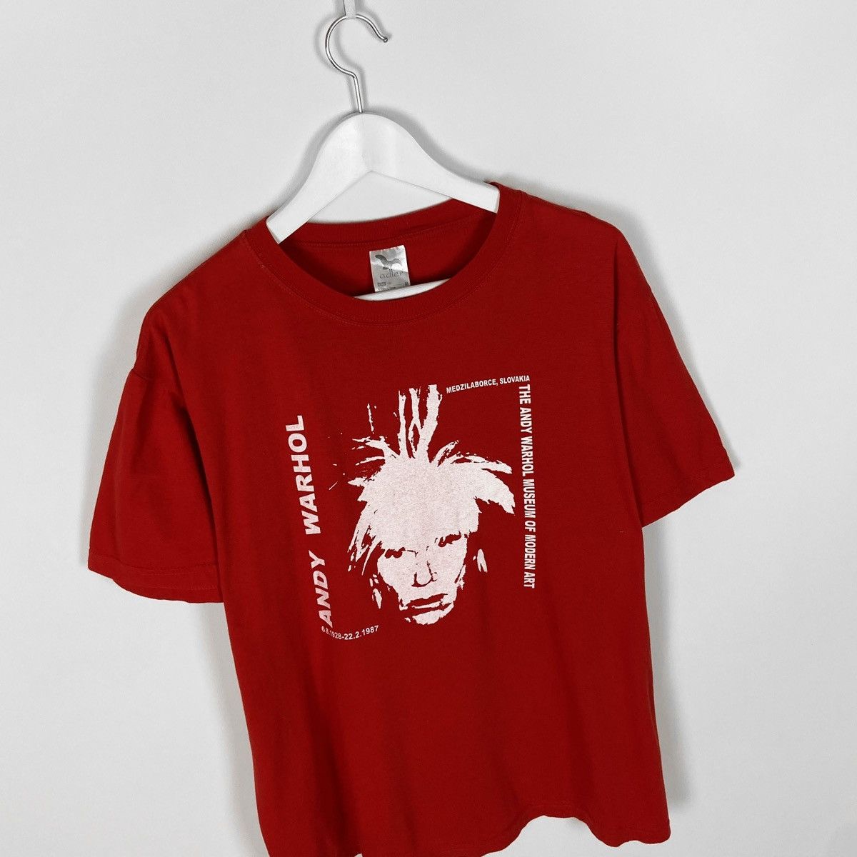 Andy Warhol Vintage Andy Warhol Museum of Modern Art rare tee rare Size US M / EU 48-50 / 2 - 2 Thumbnail