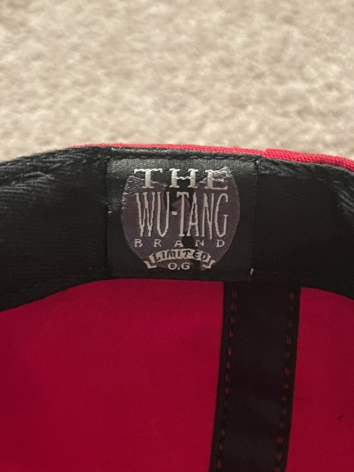 Vintage Wu-Tang Cream Team Hat Snapback Raekwon Ghostface