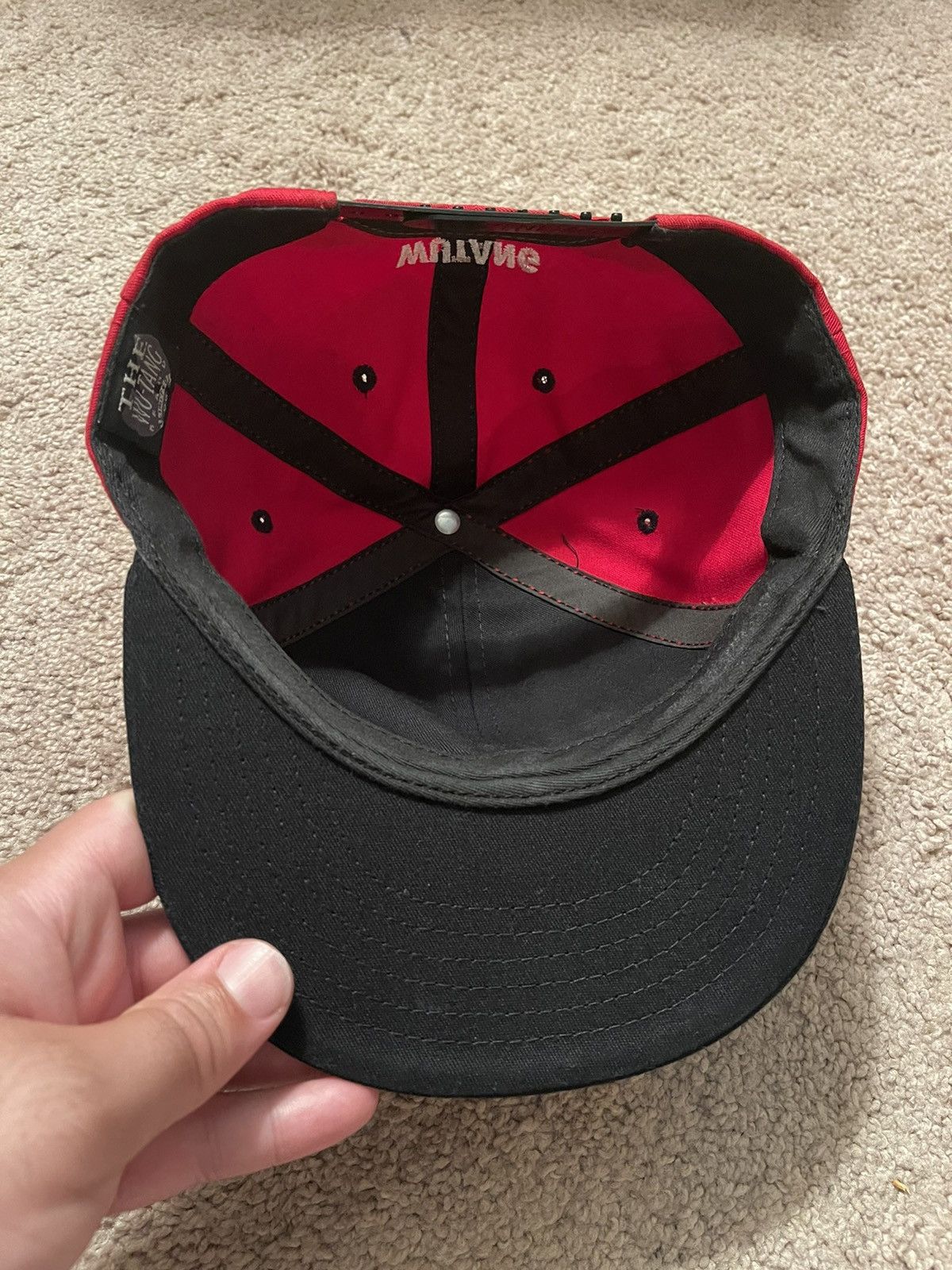 Vintage Wu-Tang Cream Team Hat Snapback Raekwon Ghostface