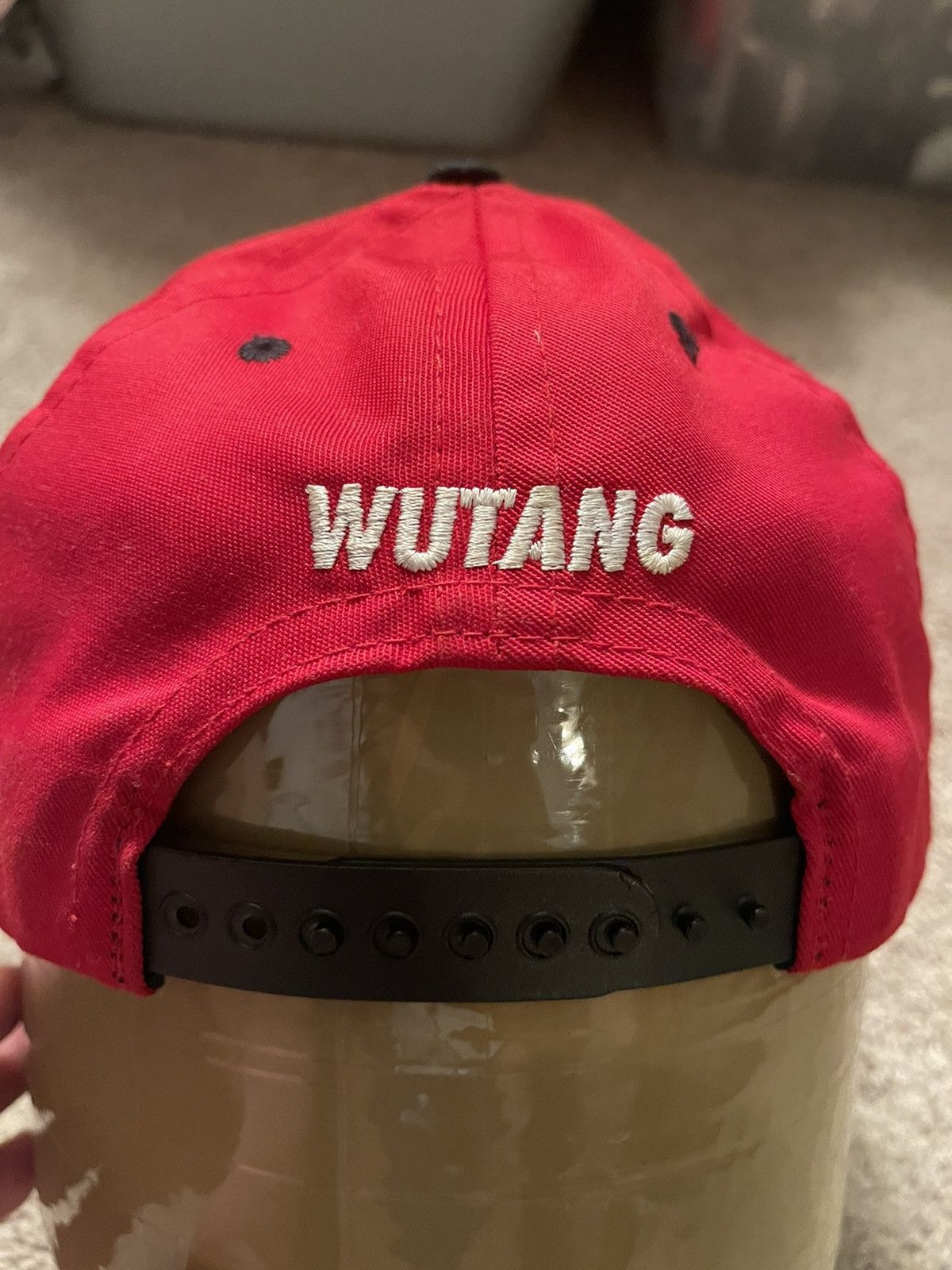 Vintage Wu-Tang Cream Team Hat Snapback Raekwon Ghostface