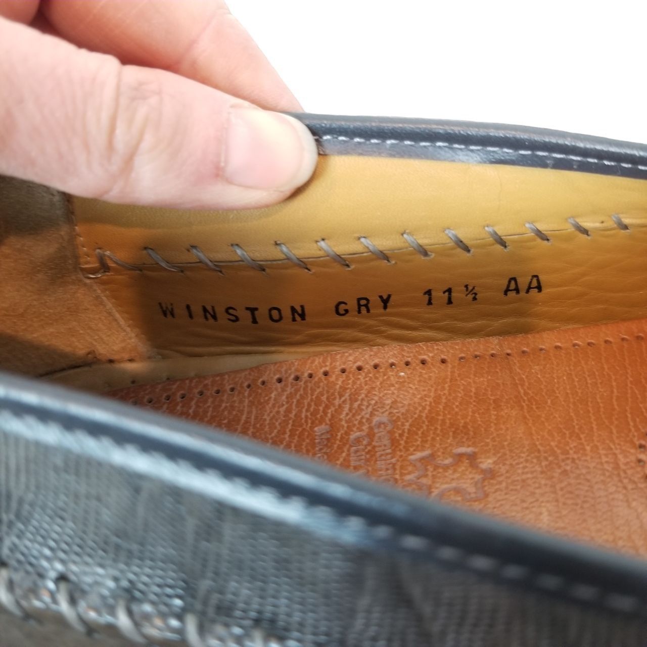Sandro Moscoloni Sandro Moscoloni 11.5AA Leather Slip On Tassel Loafers Size US 11.5 / EU 44-45 - 10 Thumbnail
