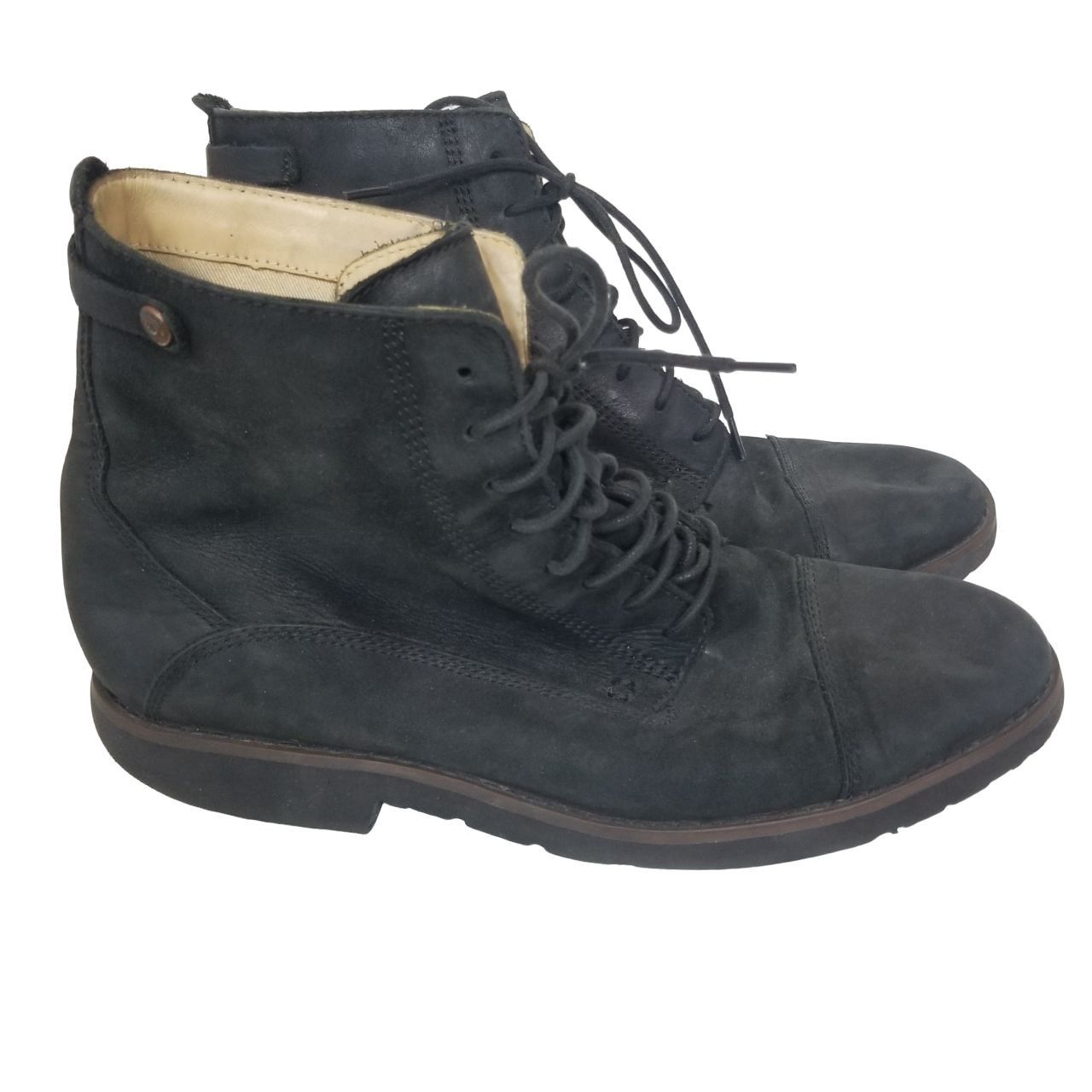 Sebago Suede Leather Waterproof Lace Up Rutland Boots