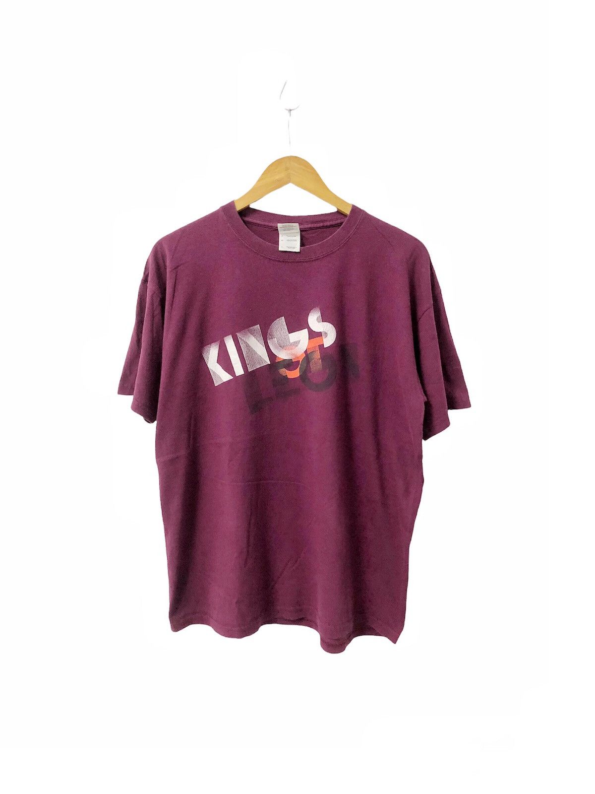 Band Tees × Vintage 00s Vintage King Of Leon rock band 'tee Size US L / EU 52-54 / 3 - 7 Thumbnail