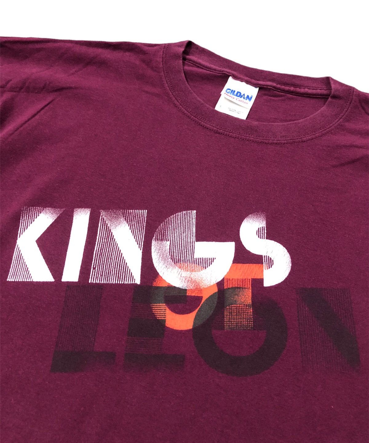 Band Tees × Vintage 00s Vintage King Of Leon rock band 'tee Size US L / EU 52-54 / 3 - 3 Thumbnail