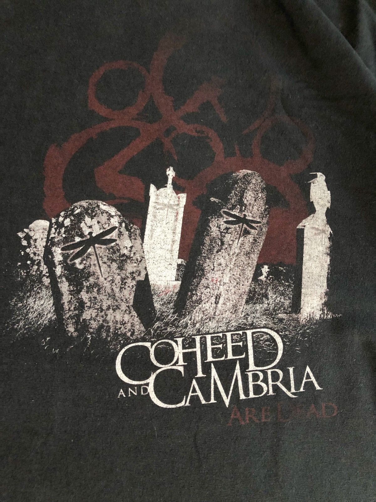 Band Tees Vintage COHEED AND CAMBRIA sun faded tee Size US L / EU 52-54 / 3 - 8 Thumbnail