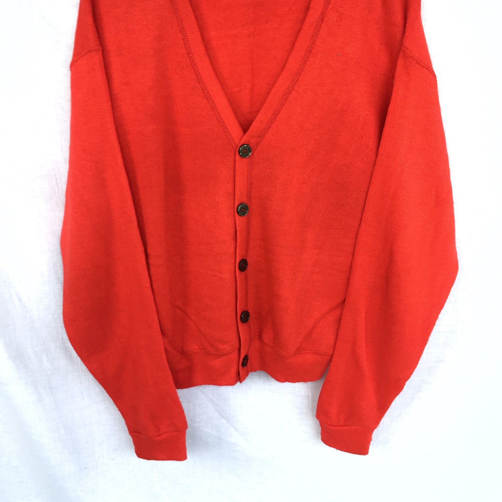 Vintage Vintage 80s Cardigan Jacket Button Shirt Size US L / EU 52-54 / 3 - 4 Thumbnail