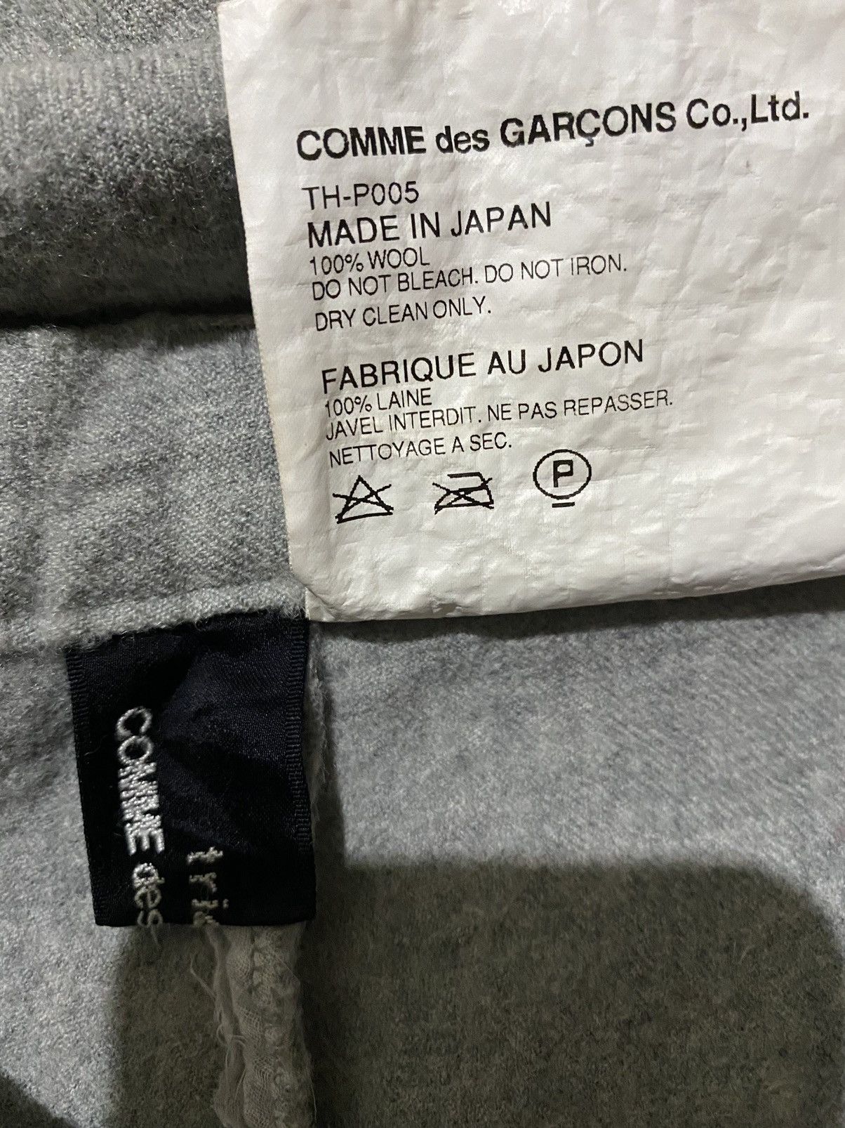 Comme des Garcons 💥Comme Des Garcons Tricot Wool Pant Size 30" / US 8 / IT 44 - 10 Thumbnail