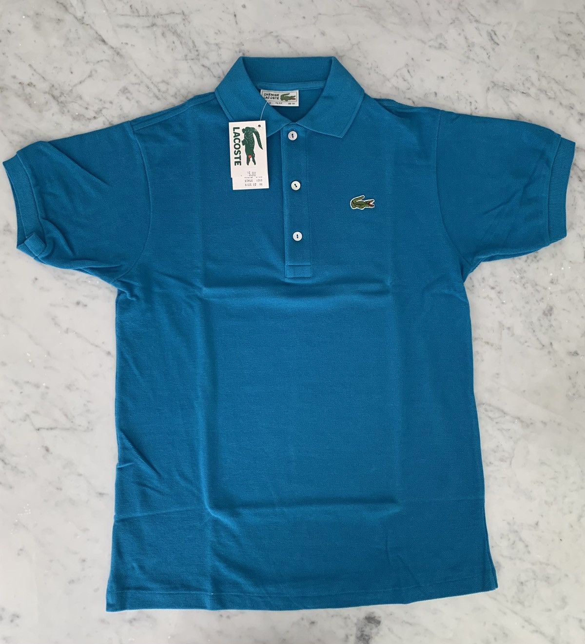 Lacoste VINTAGE LACOSTE BLUE POLO Size US S / EU 44-46 / 1 - 1 Thumbnail