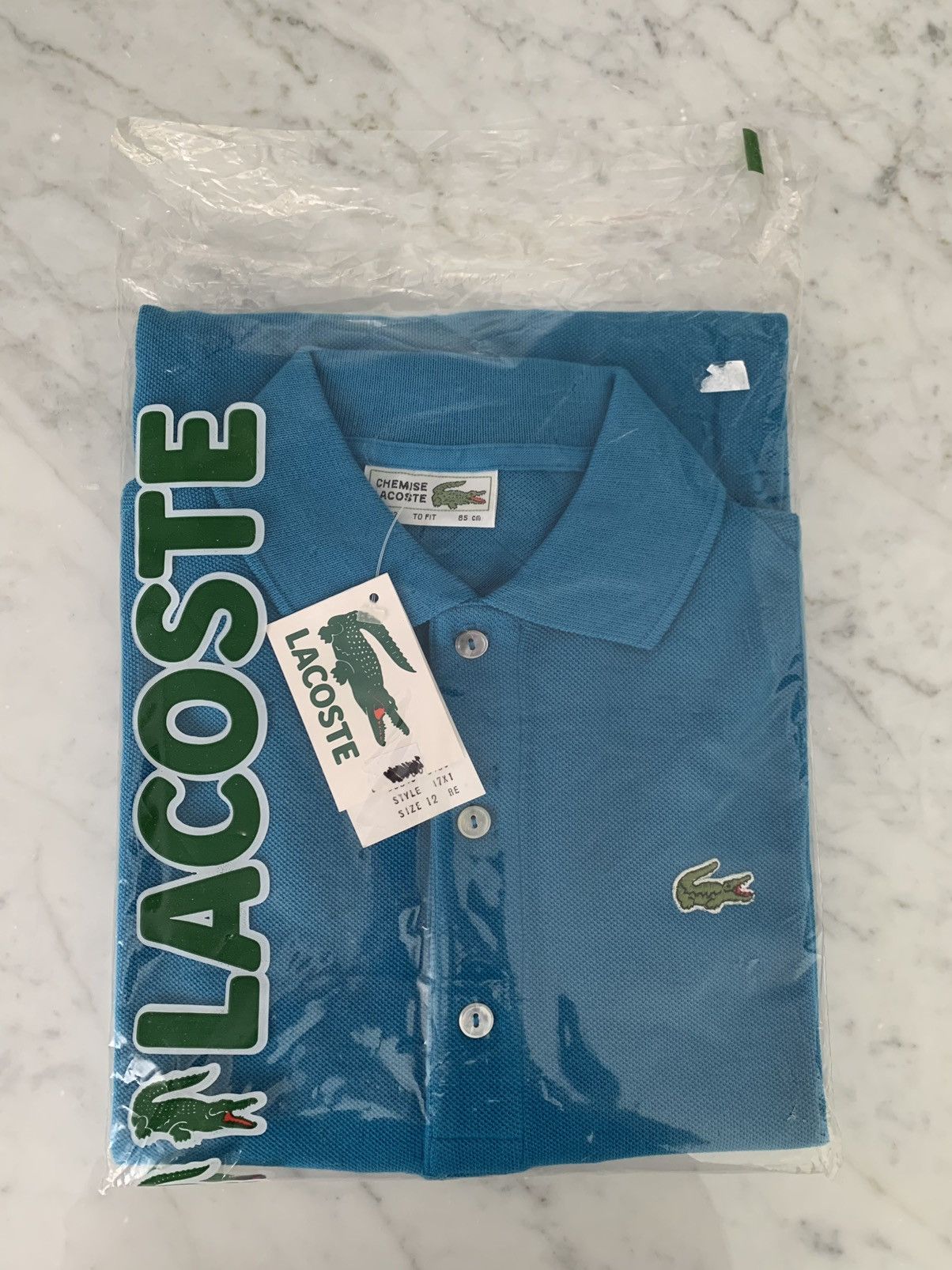 Lacoste VINTAGE LACOSTE BLUE POLO Size US S / EU 44-46 / 1 - 7 Thumbnail