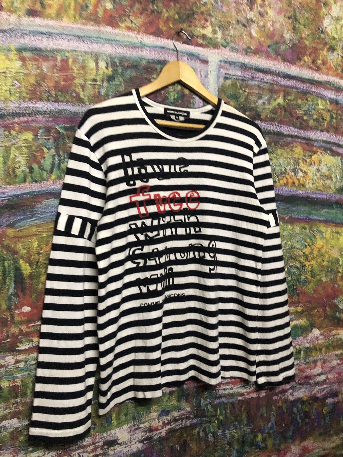 Comme des Garcons Homme Comme des garçons long sleeve striped Size US M / EU 48-50 / 2 - 5 Thumbnail