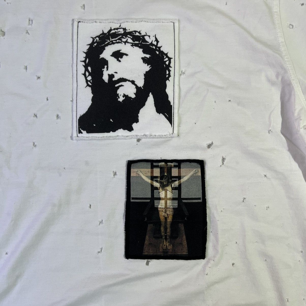 Givenchy Givenchy Jesus US Patch Destroy Tee Shirts | Grailed