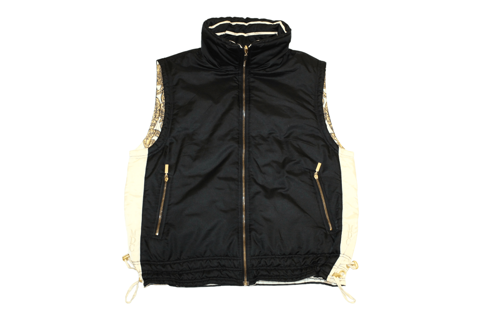 MDK RARE💥 MDC Baroque Art Reversible Down Vest Size US L / EU 52-54 / 3 - 3 Thumbnail