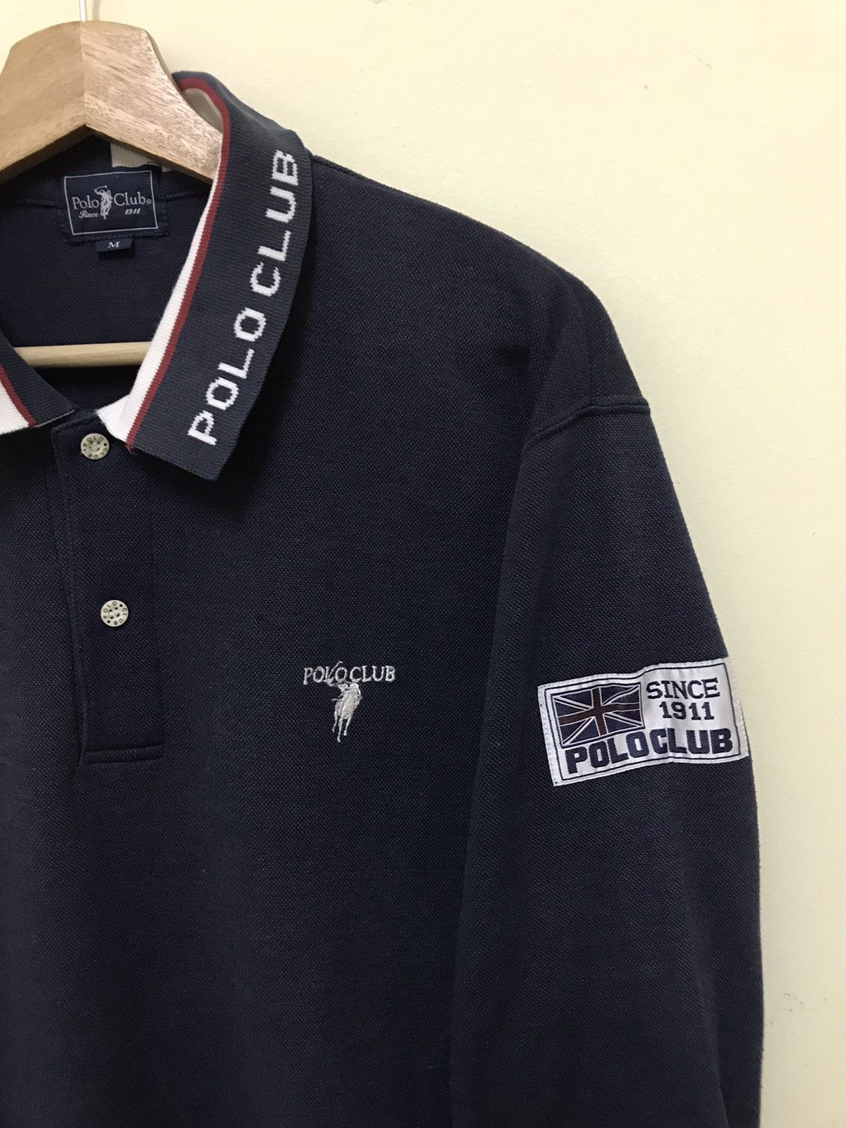 Polo Ralph Lauren Polo Club Sweatshirt Half Button Big Logo Size US M / EU 48-50 / 2 - 4 Thumbnail