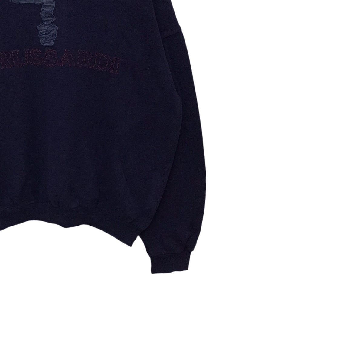 Vintage Trussardi Sweatshirt Big Logo Made In Italy