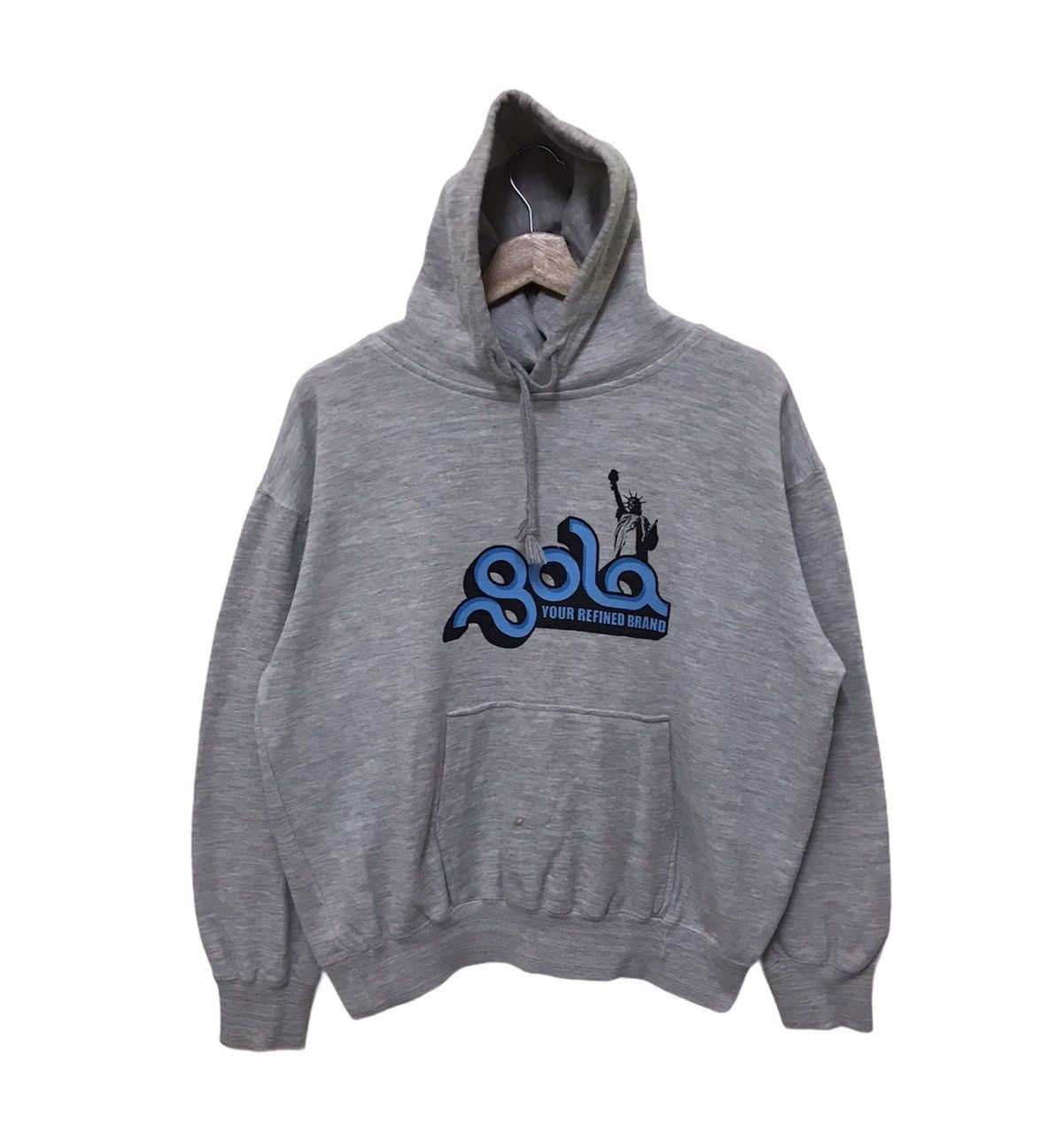 Gola × Vintage Vintage Gola Hoodie Sweatshirt Big Logo Size US M / EU 48-50 / 2 - 1 Thumbnail