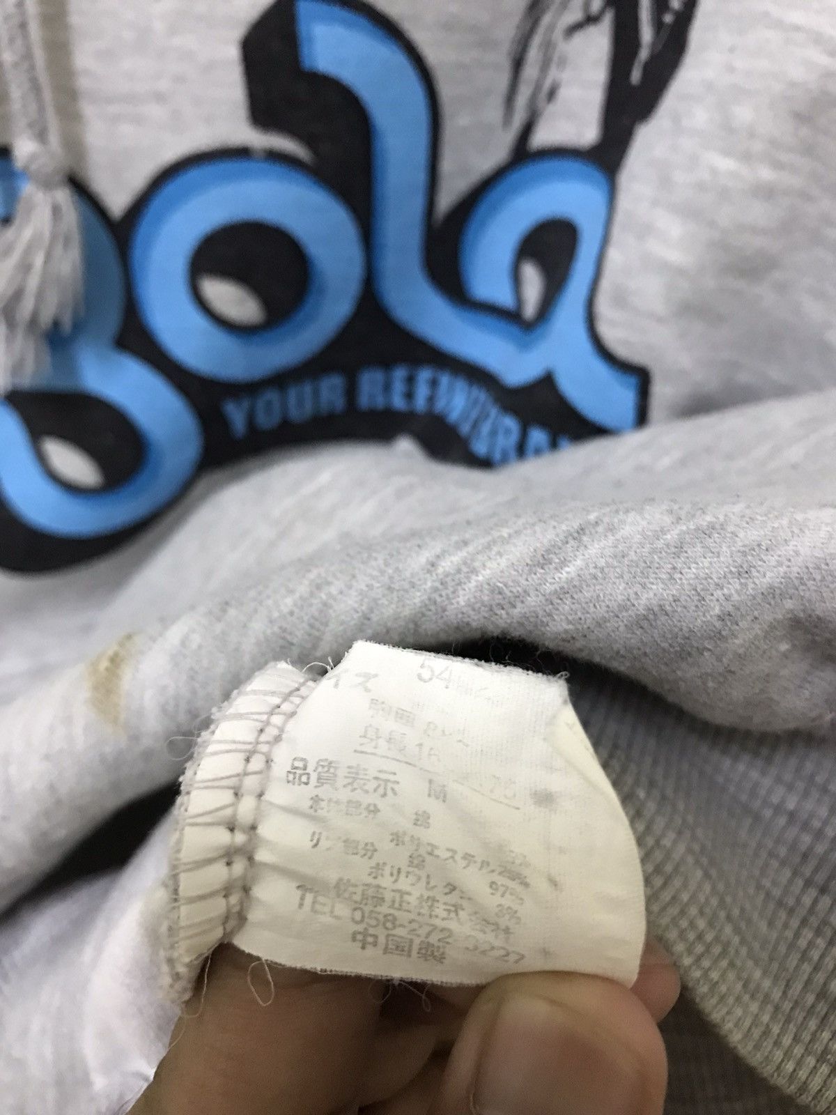 Gola × Vintage Vintage Gola Hoodie Sweatshirt Big Logo Size US M / EU 48-50 / 2 - 8 Thumbnail